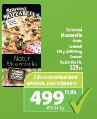 Coop Szarvasi Mozzarella 100g ajánlat