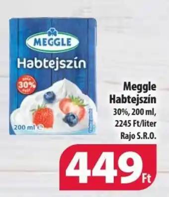 Coop Meggle Habtejszín 200 ml ajánlat