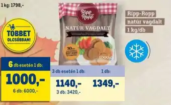 Ripp Ropp natúr vagdalt 1kg