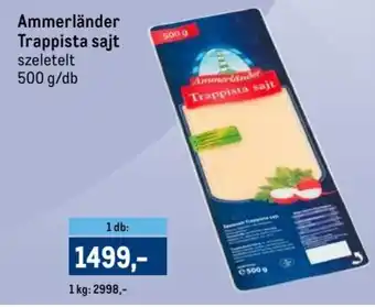Metro Ammerländer Trappista sajt 500g ajánlat