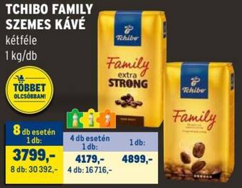 Metro TCHIBO FAMILY SZEMES KÁVÉ 1kg ajánlat