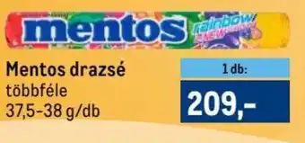 Metro Mentos drazsé 38g ajánlat