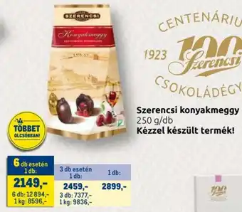 Metro Szerencsi konyakmeggy 250 g ajánlat