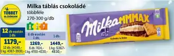 Metro Milka táblás csokoládé 300g ajánlat