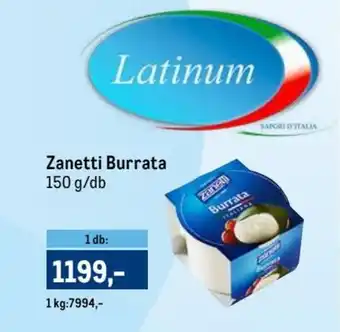 Zanetti Burrata 150 g