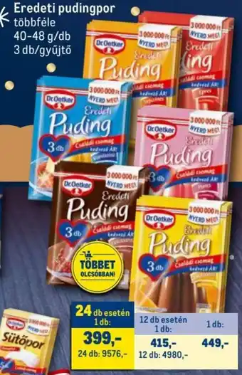 Eredeti pudingpor 48g
