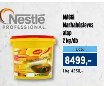 Metro MAGGI Marhahúsleves alap 2 kg ajánlat