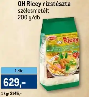 OH Ricey rizstészta 200g