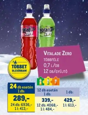 VITALADE ZERO 0,7L