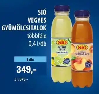 Metro SIÓ VEGYES GYÜMÖLCSITALOK 0,4l ajánlat