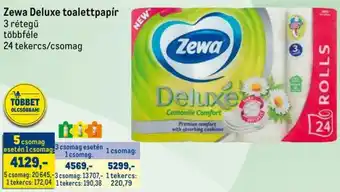 Zewa Deluxe toalettpapír