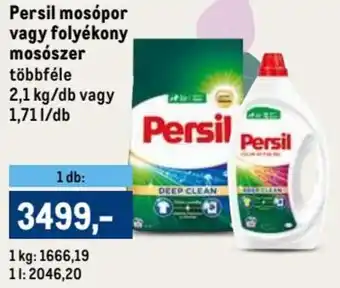 Persil mosópor vagy folyékony mosószer 2,1kg