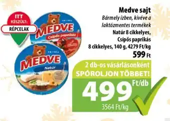 Medve sajt 140g