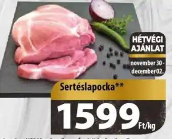 Coop Sertéslapocka 1kg ajánlat