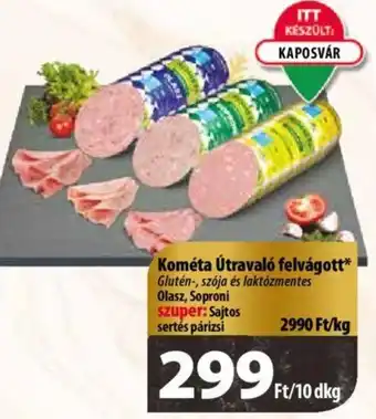 Coop Kométa Útravaló felvágott 10dkg ajánlat