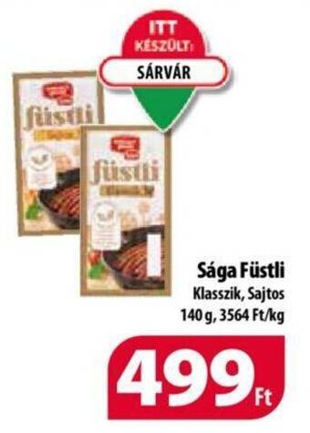 Coop Sága Füstli 140g ajánlat