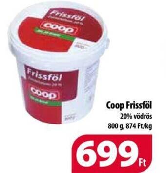 Coop Coop Frissföl 800g ajánlat