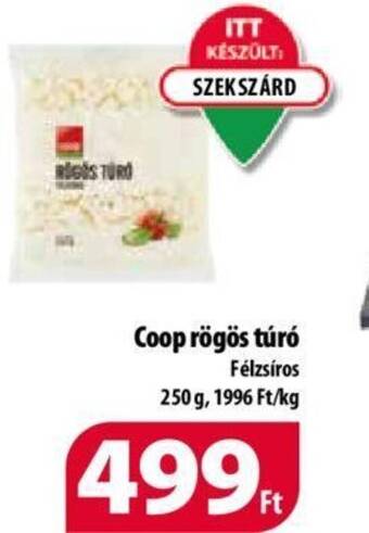 Coop Coop rögös túró 250g ajánlat