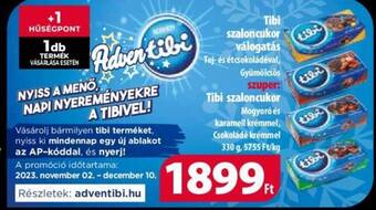 Coop Tibi szaloncukor 330g ajánlat