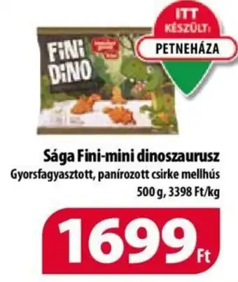 Sága Fini mini dinoszaurusz 500g