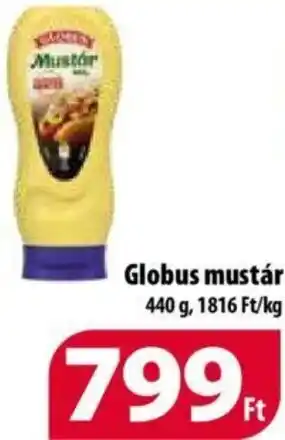 Globus mustár 440 g