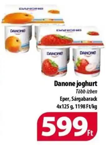 Coop Danone joghurt 4x125g ajánlat