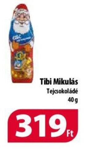 Coop Tibi Mikulás 40g ajánlat