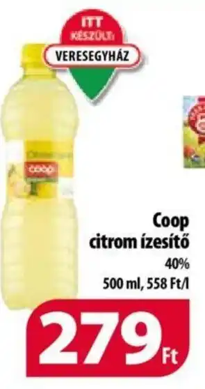 Coop Coop citrom ízesítő 500ml ajánlat