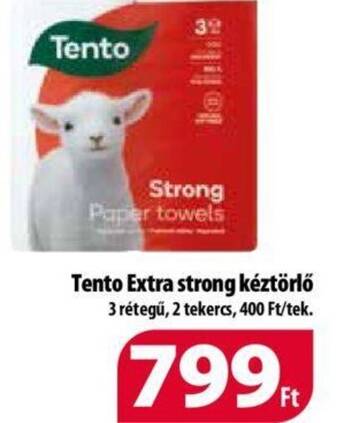 Coop Tento Extra strong kéztörlő ajánlat