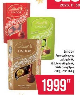 Coop LINDOR 200g ajánlat