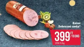 Coop Kaiser Debreceni sonka 10dkg ajánlat