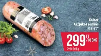Coop Kaiser Aszpikos sonkás szelet 10dkg ajánlat