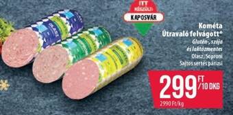 Coop Kométa Útravaló felvágott 10dkg ajánlat