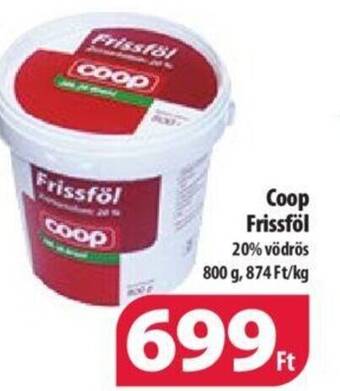 Coop Coop Frissföl 800g ajánlat