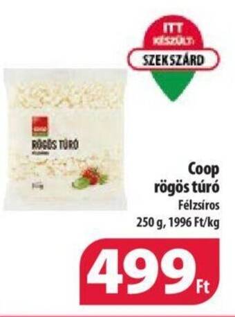 Coop Coop rögös túró 250g ajánlat