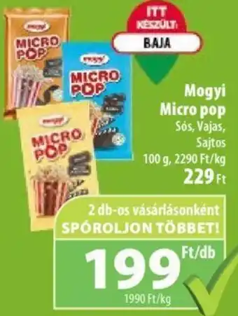 Coop Mogyi Micro pop 100g ajánlat