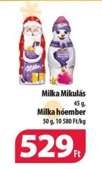 Coop Milka Mikulás 45g ajánlat