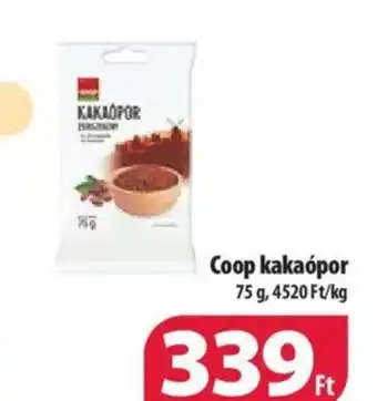 Coop Coop kakaópor 75 g ajánlat