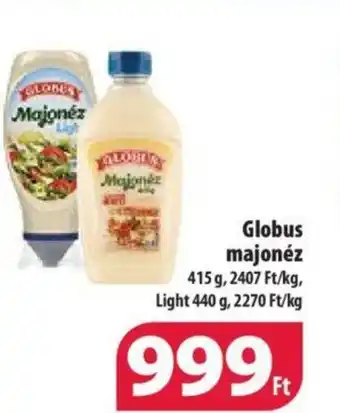 Coop Globus majonéz 415g ajánlat