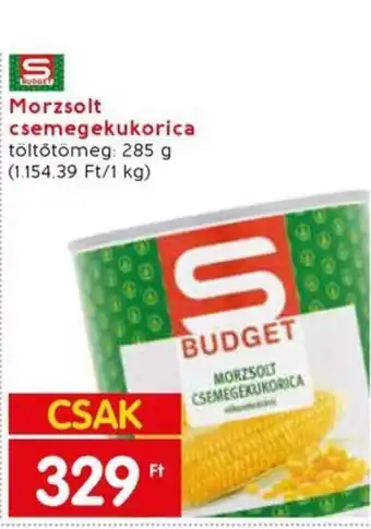 Morzsolt csemegekukorica 285 g