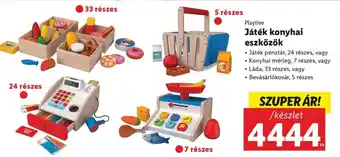 Lidl Playtive Játék konyhai eszközök 1 készlet ajánlat