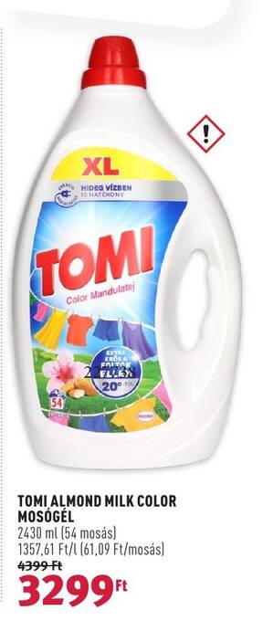 Rossmann TOMI ALMOND MILK COLOR MOSÓGÉL 2430 ml ajánlat