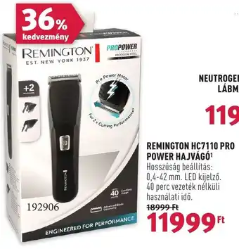 Rossmann REMINGTON HC7110 PRO POWER HAJVÁGÓ ajánlat