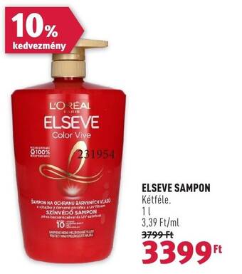 Rossmann ELSEVE SAMPON 1l ajánlat