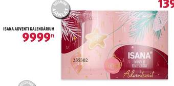 Rossmann ISANA ADVENTI KALENDÁRIUM ajánlat