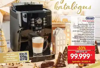 DeLonghi Eszpresszógép ECAM12