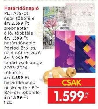 Interspar Határidőnapló ajánlat