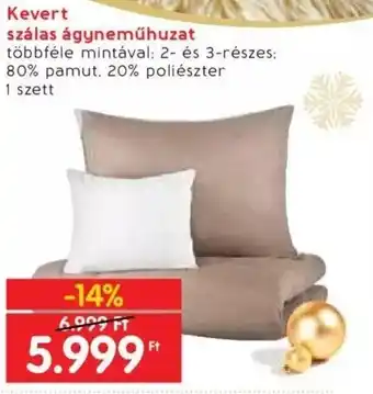 Interspar Kevert szálas ágyneműhuzat ajánlat