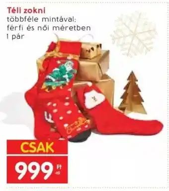 Interspar Téli zokni 1 pár ajánlat