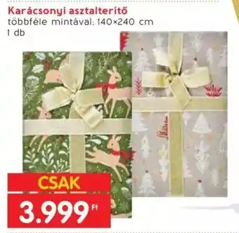 Karácsonyi asztalterítő 1 db
